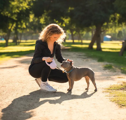 Barkly Leash with Integrated Personal Safety Alarm in Lilac