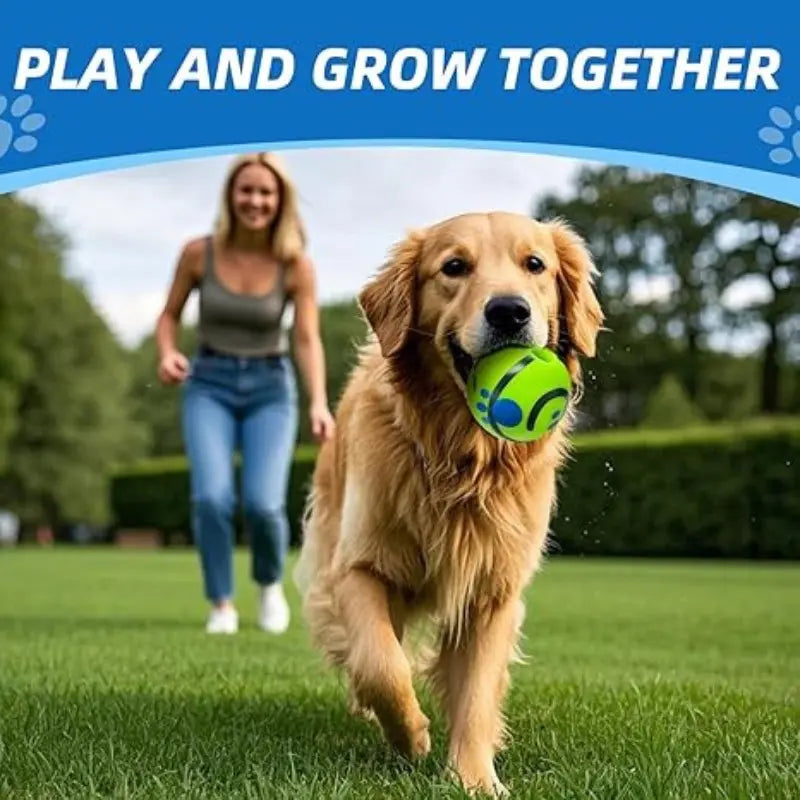 Interactive Silicone Dog Treat Dispenser Ball - Durable Chew Toy for Training and Play, Ideal for Indoor and Outdoor Use