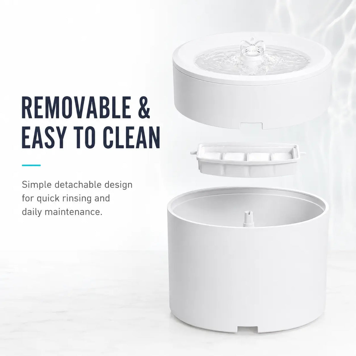 3L Ultra-Quiet Anti-Dry Burn Pet Water Fountain - USB Rechargeable Motion Sensor Dispenser with Continuous Flow for Enhanced Hydration and Reduced Bacterial Growth, Featuring Interactive Duck-Shaped Slow Feeder for Cats and Dogs