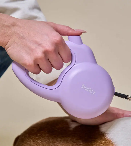 Barkly Leash with Integrated Personal Safety Alarm in Lilac